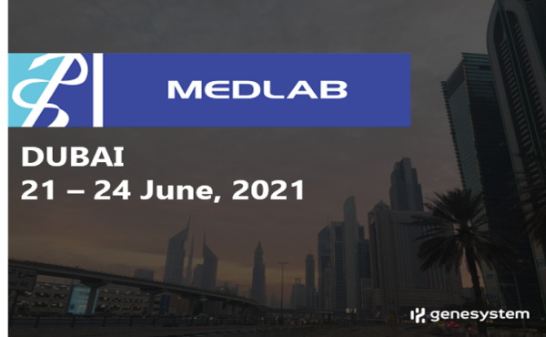 Meet Genesystem at MEDLAB 2021, Dubai.