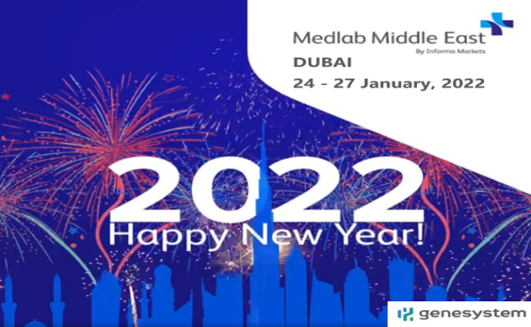 Genesystem is exhibiting at MEDLAB 2022, Dubai
